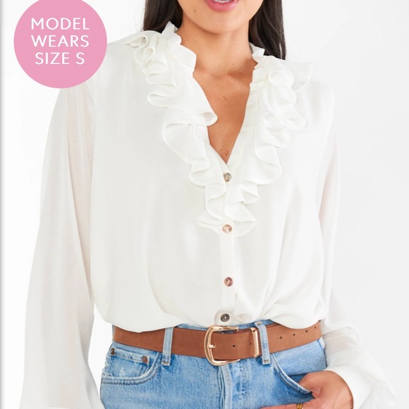 Suki Ruffle Top Show Me Your MuMu - Picture 2 of 3